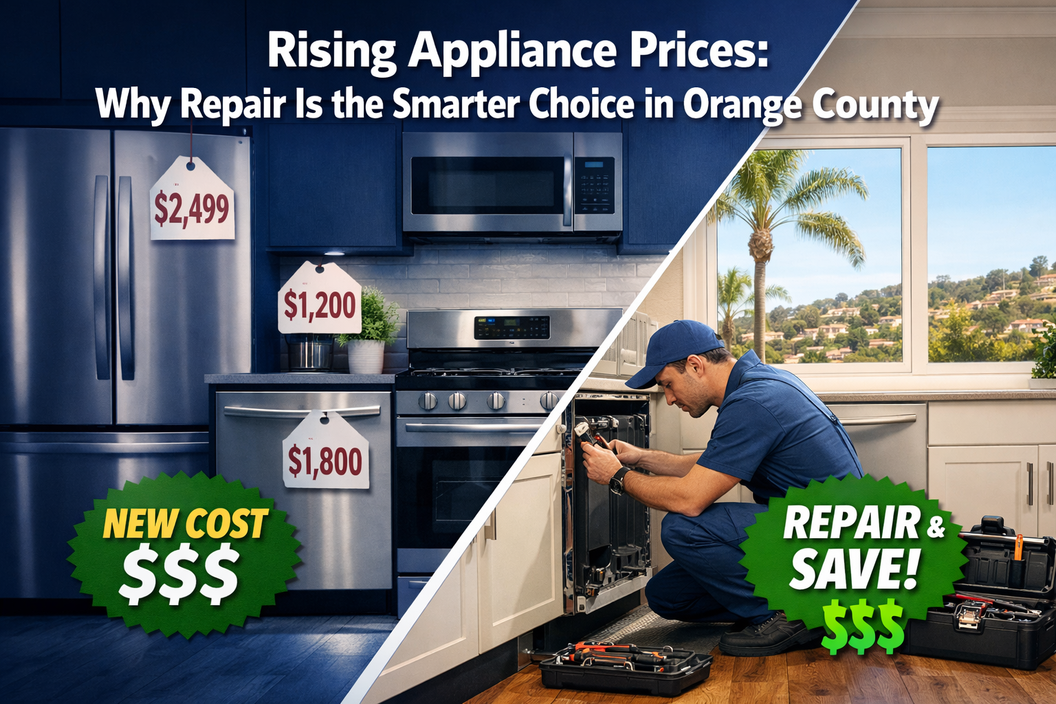 Appliance Repair Irvine CA: Save Money In 2026