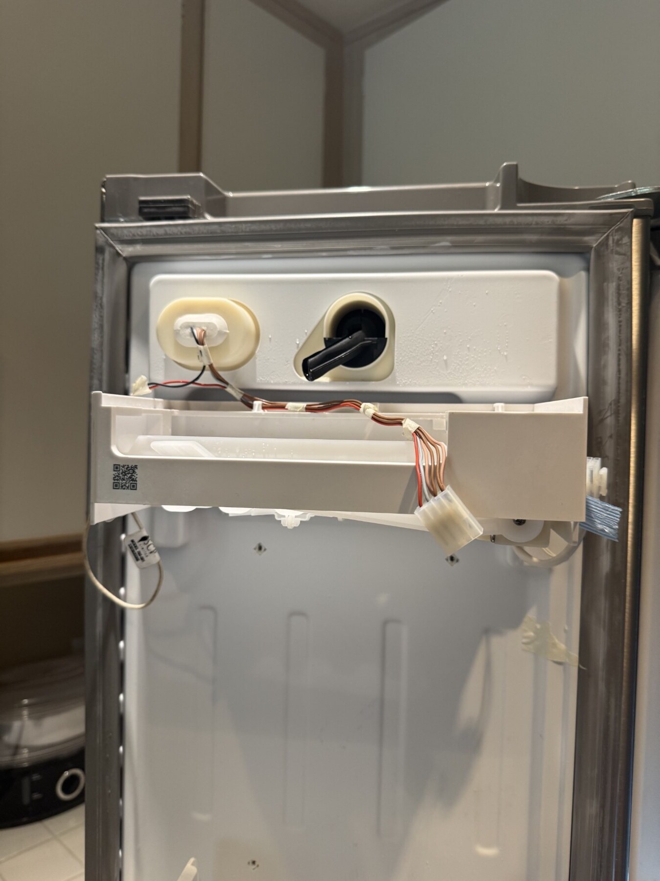 Refrigerator ice maker assembly replacement for low ice production by ProStar Appliance Service